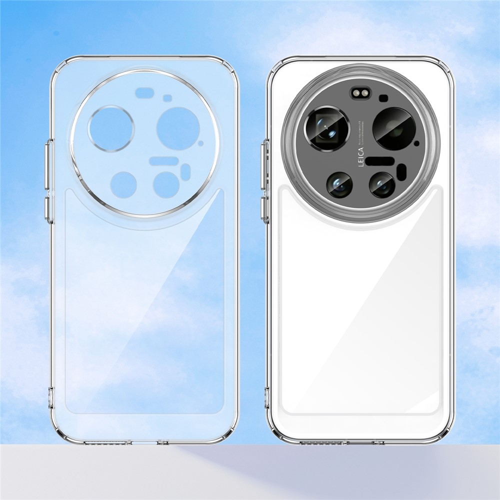 Gélový obal s pevným chrbtom na Xiaomi 17 Ultra - priehľadný