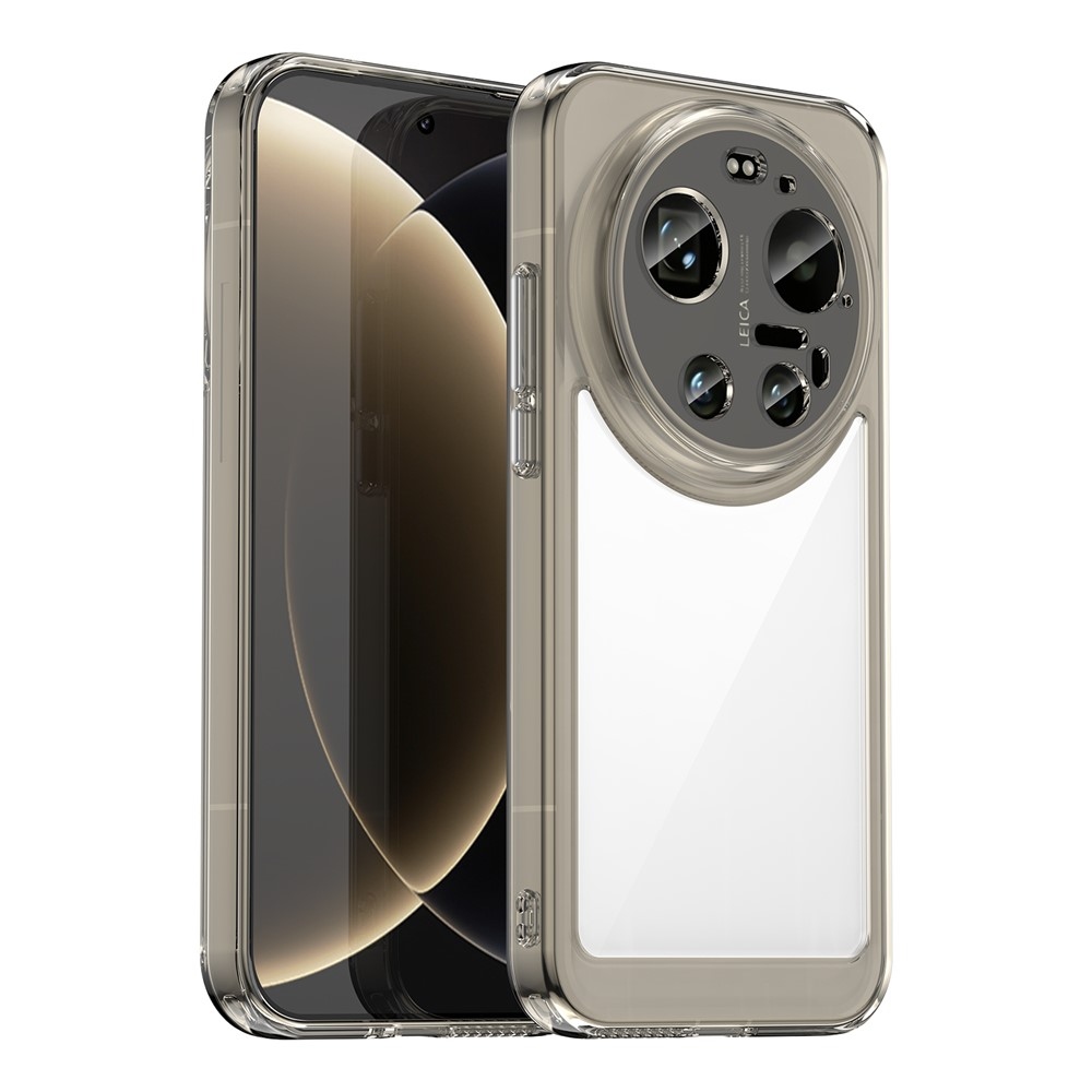 Gélový obal s pevným chrbtom na Xiaomi 17 Ultra - šedý