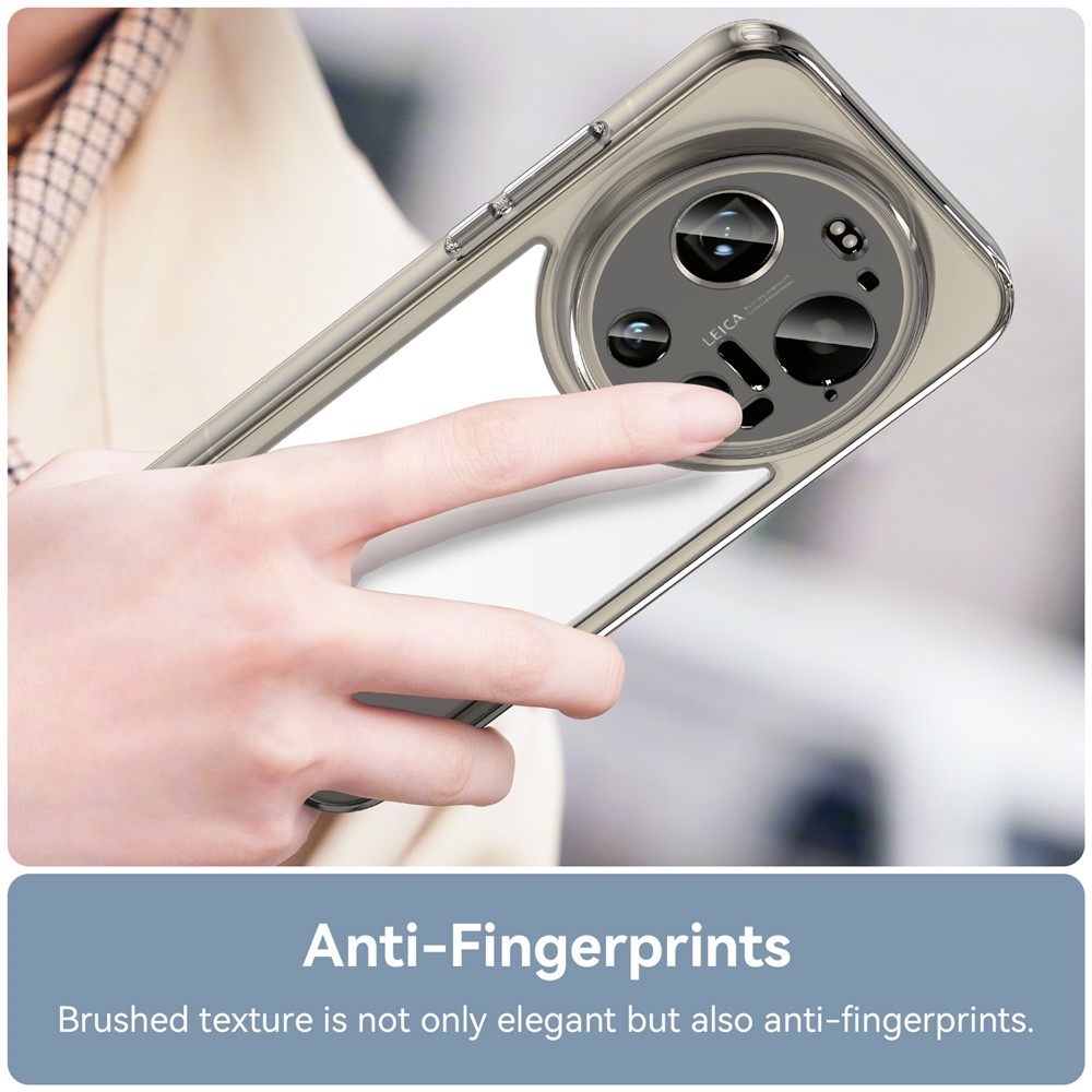 Gélový obal s pevným chrbtom na Xiaomi 17 Ultra - šedý