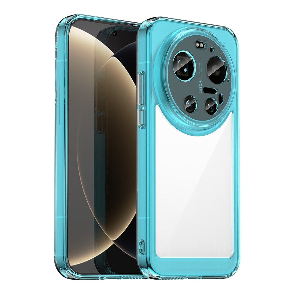 Gélový obal s pevným chrbtom na Xiaomi 17 Ultra - svetlomodrý