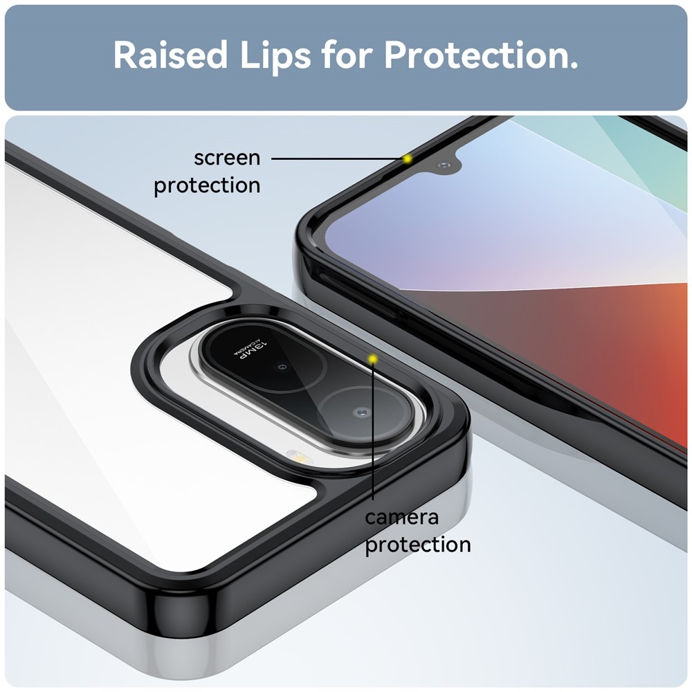 Gélový obal s pevným chrbtom na Xiaomi Redmi A7 Pro - čierny