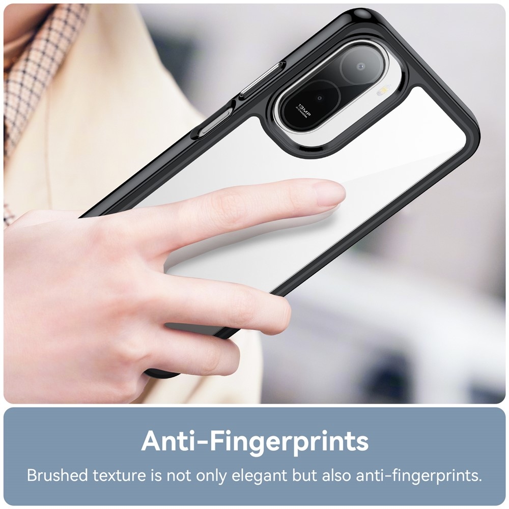 Gélový obal s pevným chrbtom na Xiaomi Redmi A7 Pro - čierny
