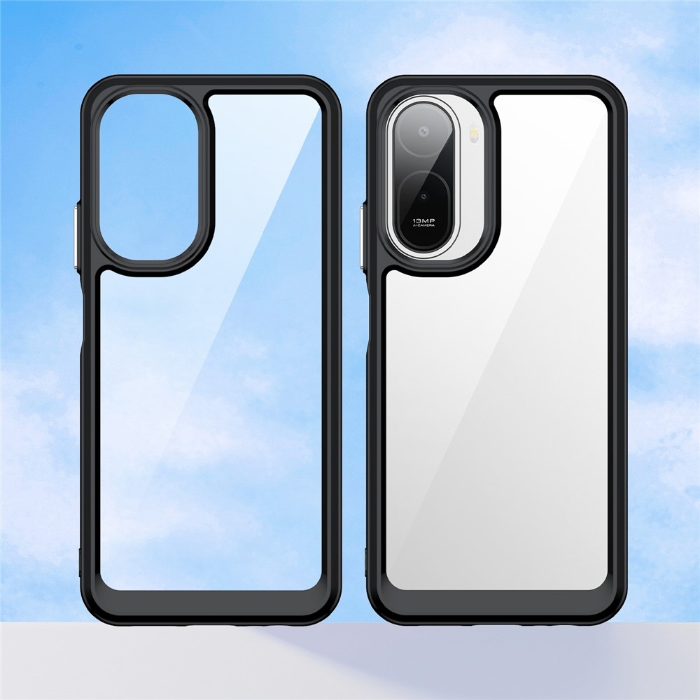 Gélový obal s pevným chrbtom na Xiaomi Redmi A7 Pro - čierny