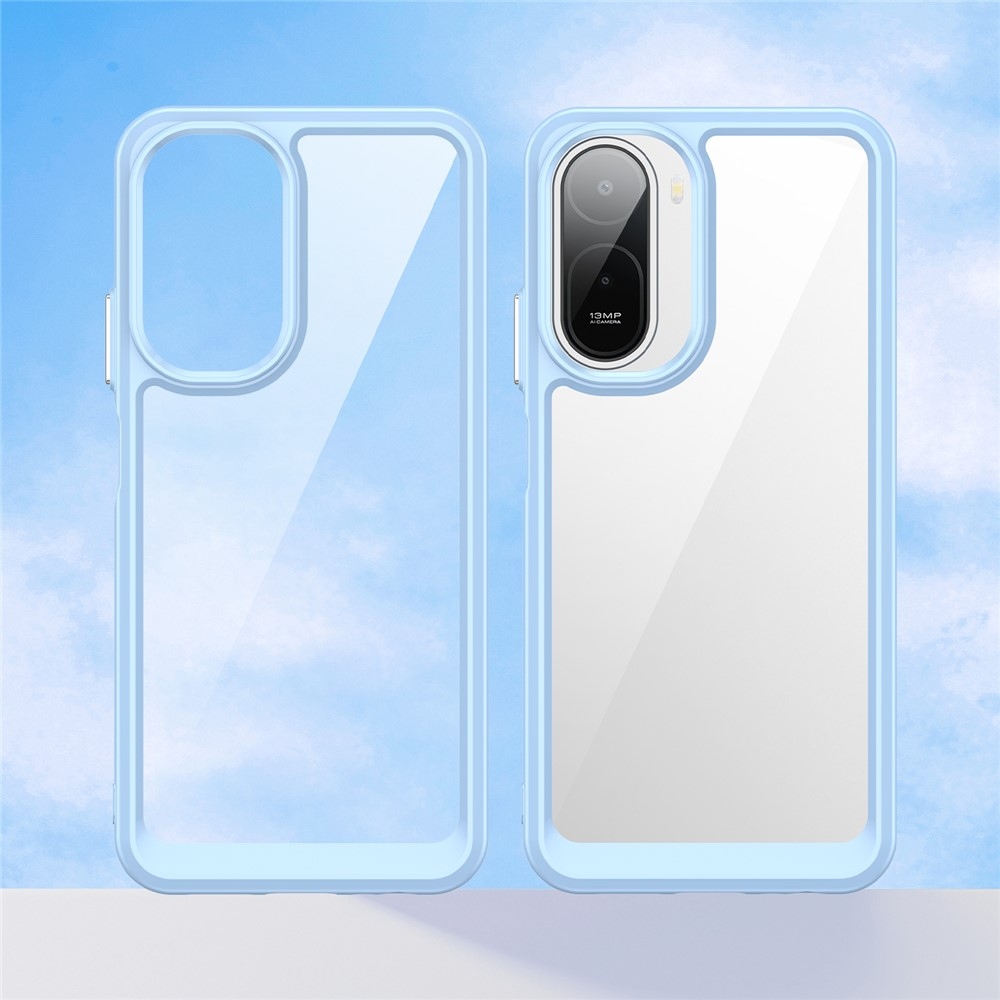 Gélový obal s pevným chrbtom na Xiaomi Redmi A7 Pro - modrý
