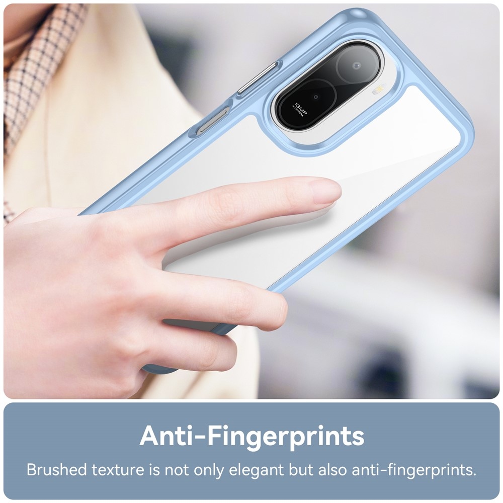 Gélový obal s pevným chrbtom na Xiaomi Redmi A7 Pro - modrý