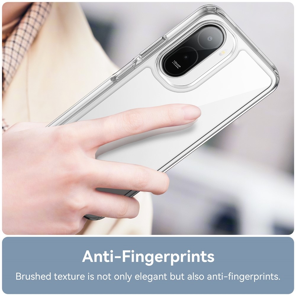 Gélový obal s pevným chrbtom na Xiaomi Redmi A7 Pro - priehľadný