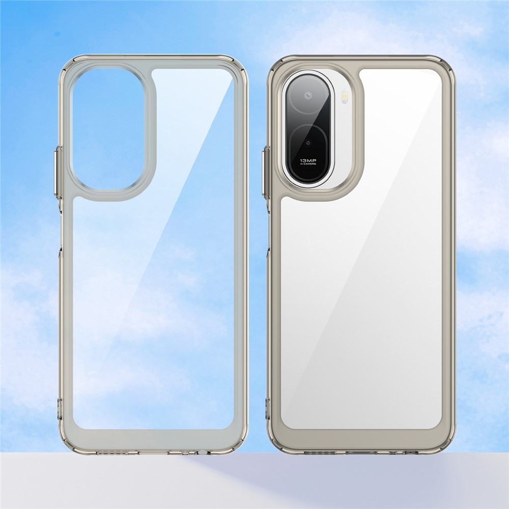 Gélový obal s pevným chrbtom na Xiaomi Redmi A7 Pro - šedý