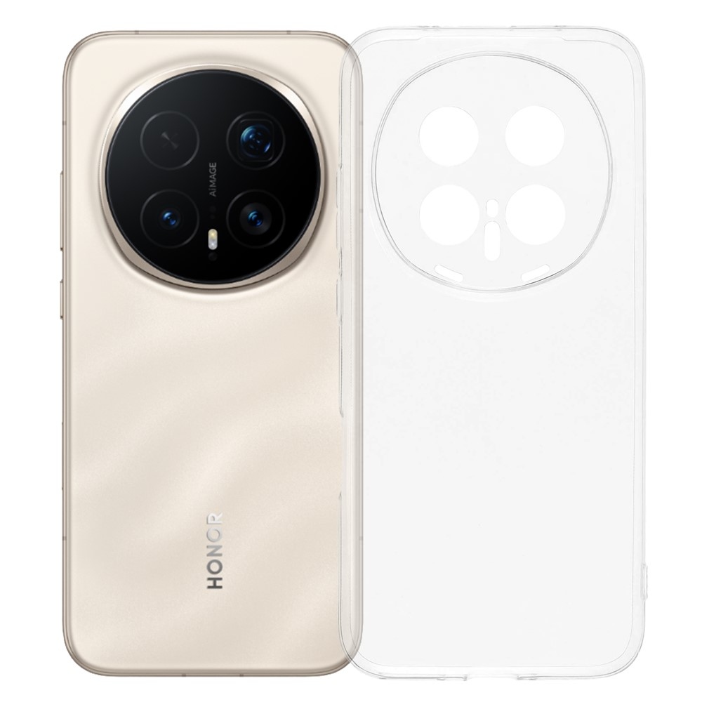 Priehľadný gélový obal pre mobil Honor Magic 8 Pro 5G - priehľadný