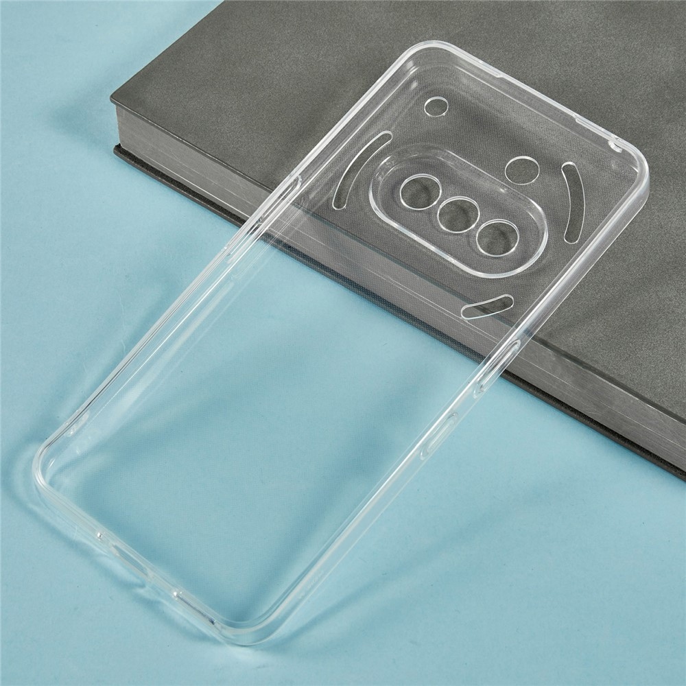 Gélový priehľadný obal pre mobil Nothing Phone (3a) - priehľadný