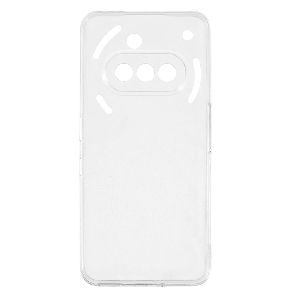Gélový priehľadný obal pre mobil Nothing Phone (3a) - priehľadný