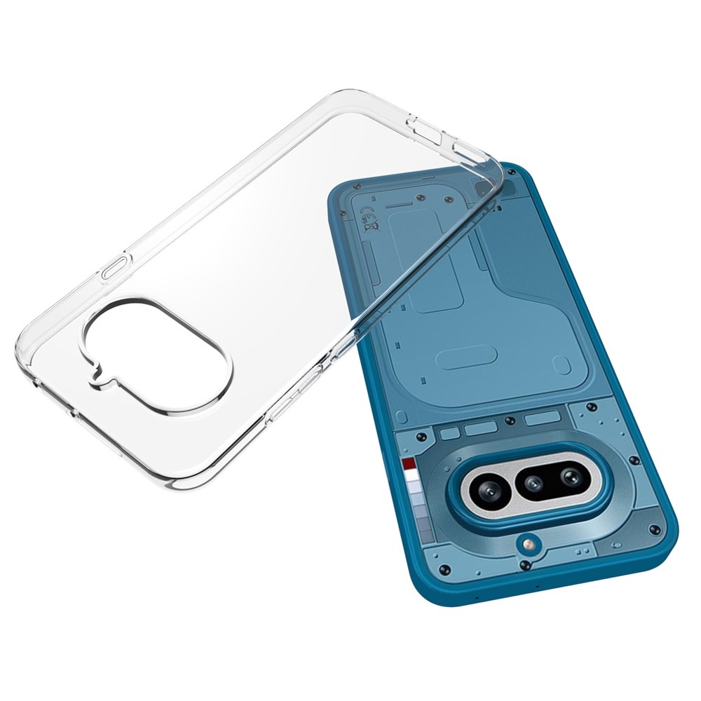 Gélový priehľadný obal pre mobil Nothing Phone (4a) - priehľadný