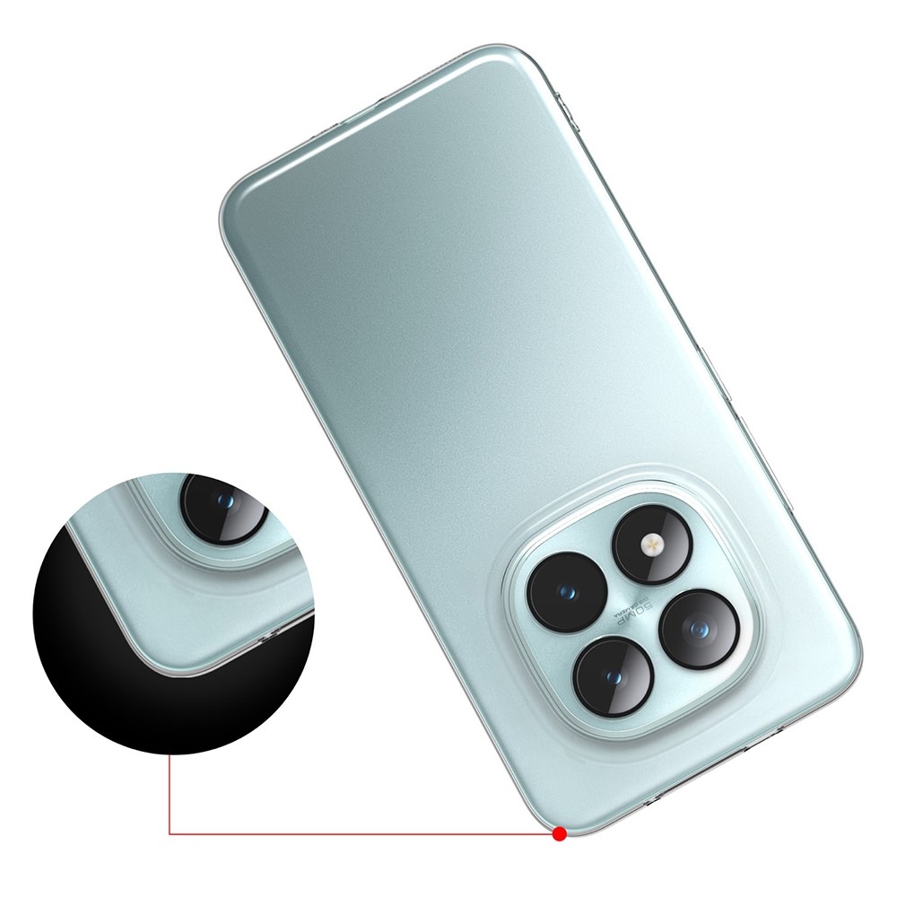 Priehľadný gélový obal pre mobil Xiaomi Redmi Note 15 Pro+ 5G - priehľadný