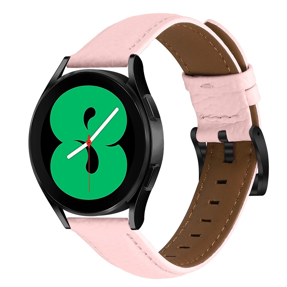 Genu kožený remienok na Amazfit Active 2 Square/Active 2 - ružový