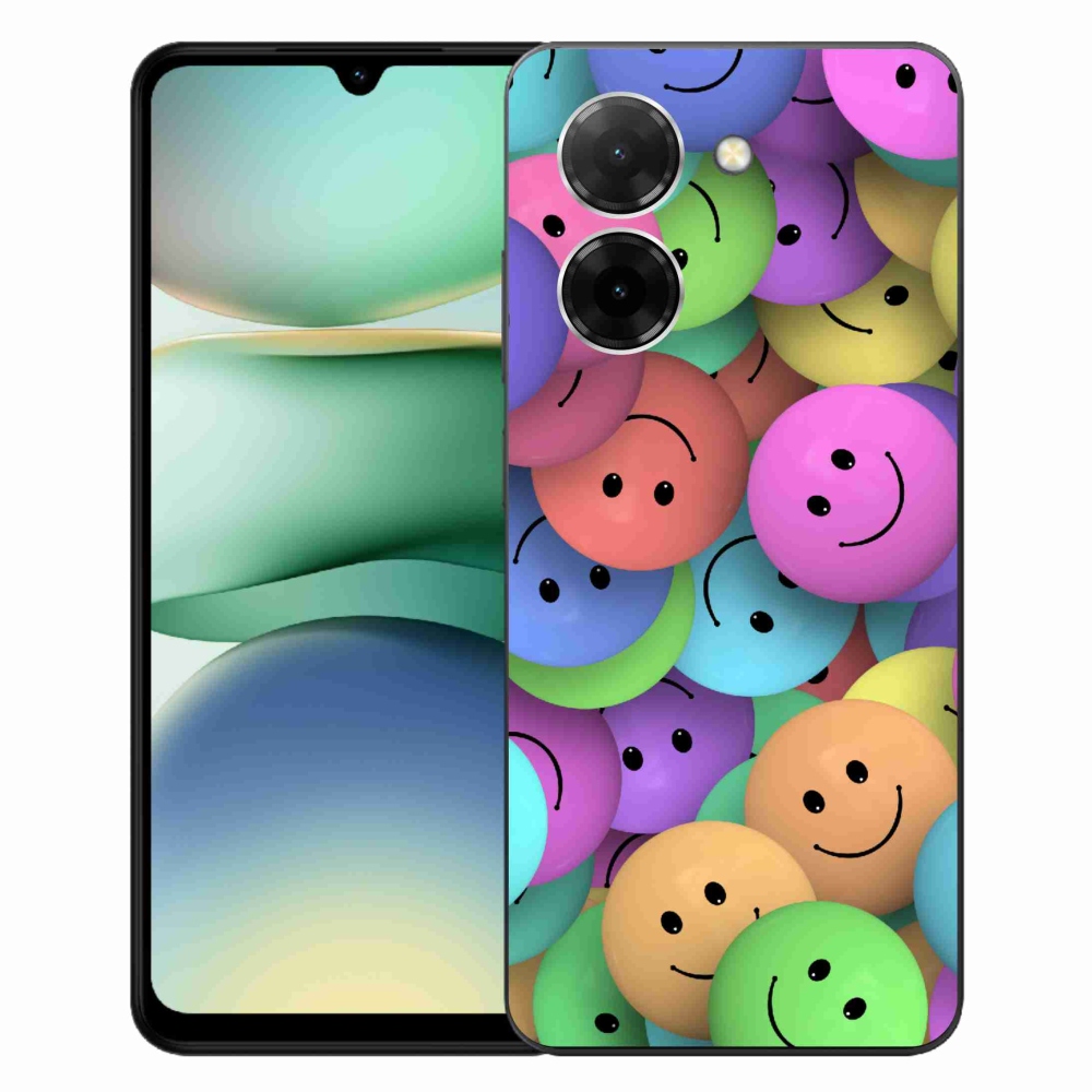 Gélový kryt mmCase na Xiaomi Redmi A5 (171.7x77.8x8.3mm) - farební smajlíci