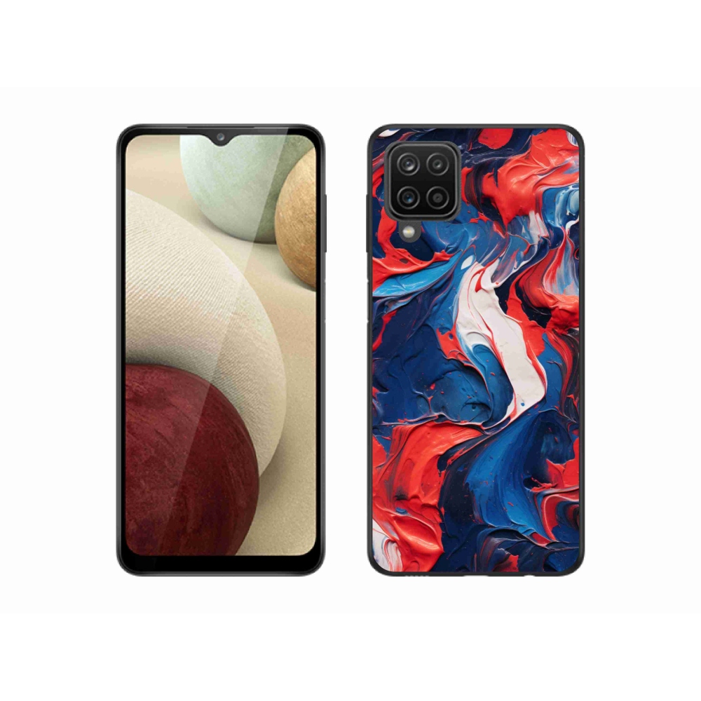 Gélový kryt mmCase na Samsung Galaxy A12 - abstraktný motív 7