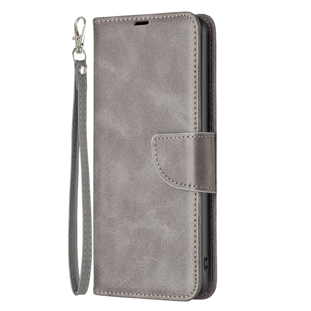 Case knižkové púzdro na Samsung Galaxy S25 Edge - šedé