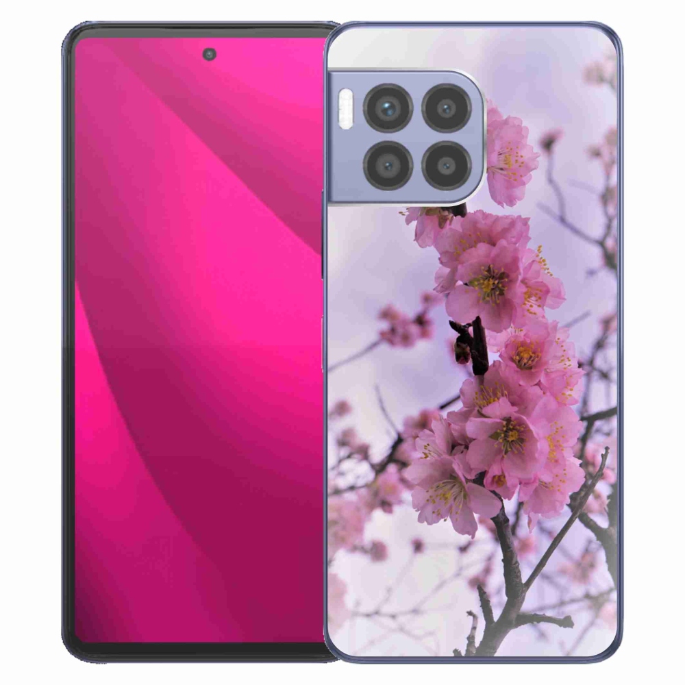 Gélový kryt mmCase na T-Mobile T Phone 2 Pro - kvety 7
