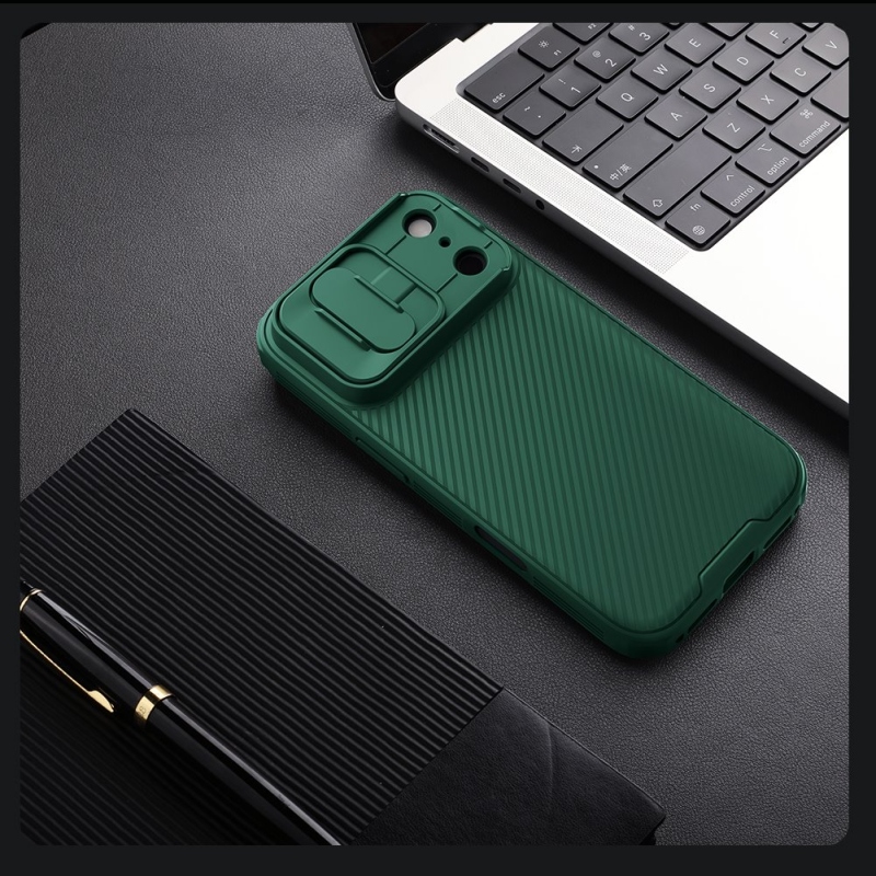 Nillkin CamShield PRO Zadný kryt pre Apple iPhone 17 Pro Dark Green