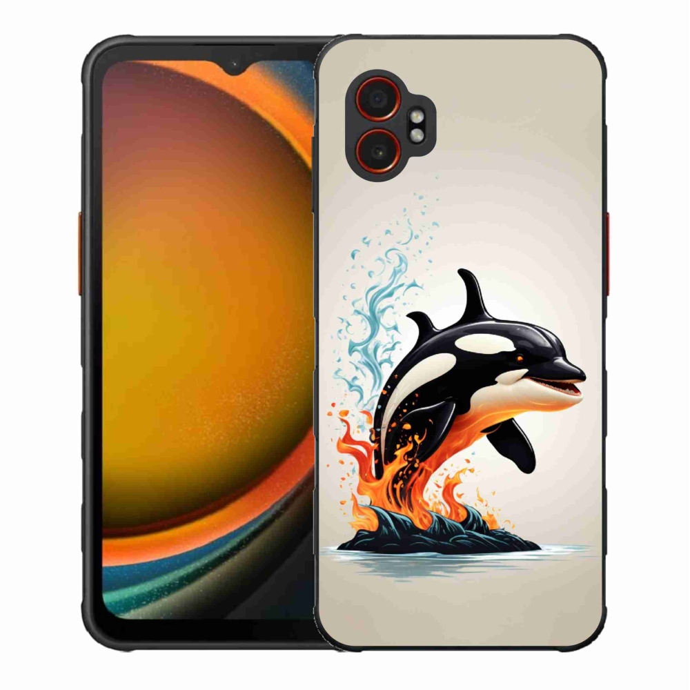 Gélový kryt mmCase na Samsung Galaxy Xcover 7 Pro - kosatka