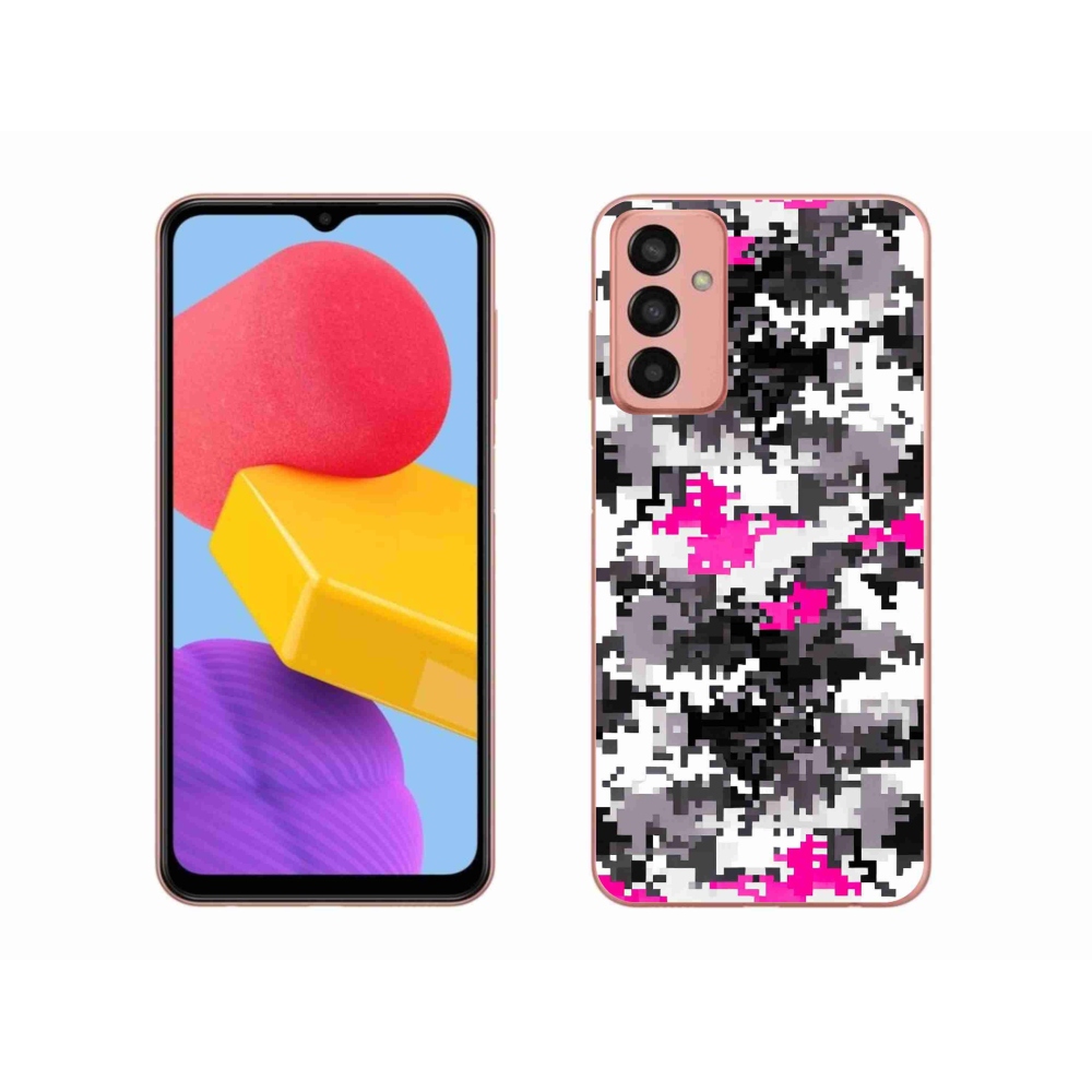 Gélový kryt mmCase na Samsung Galaxy M13 - maskáčový vzor 4