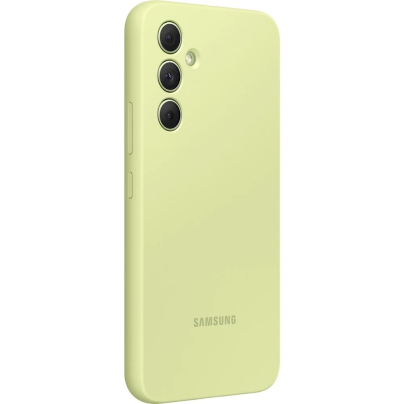 EF-PA546TGE Samsung Silikónový Kryt pre Galaxy A54 5G Lime