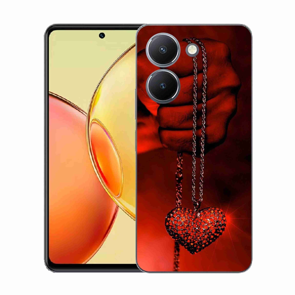 Gélový kryt mmCase na Vivo Y36 - náhrdelník
