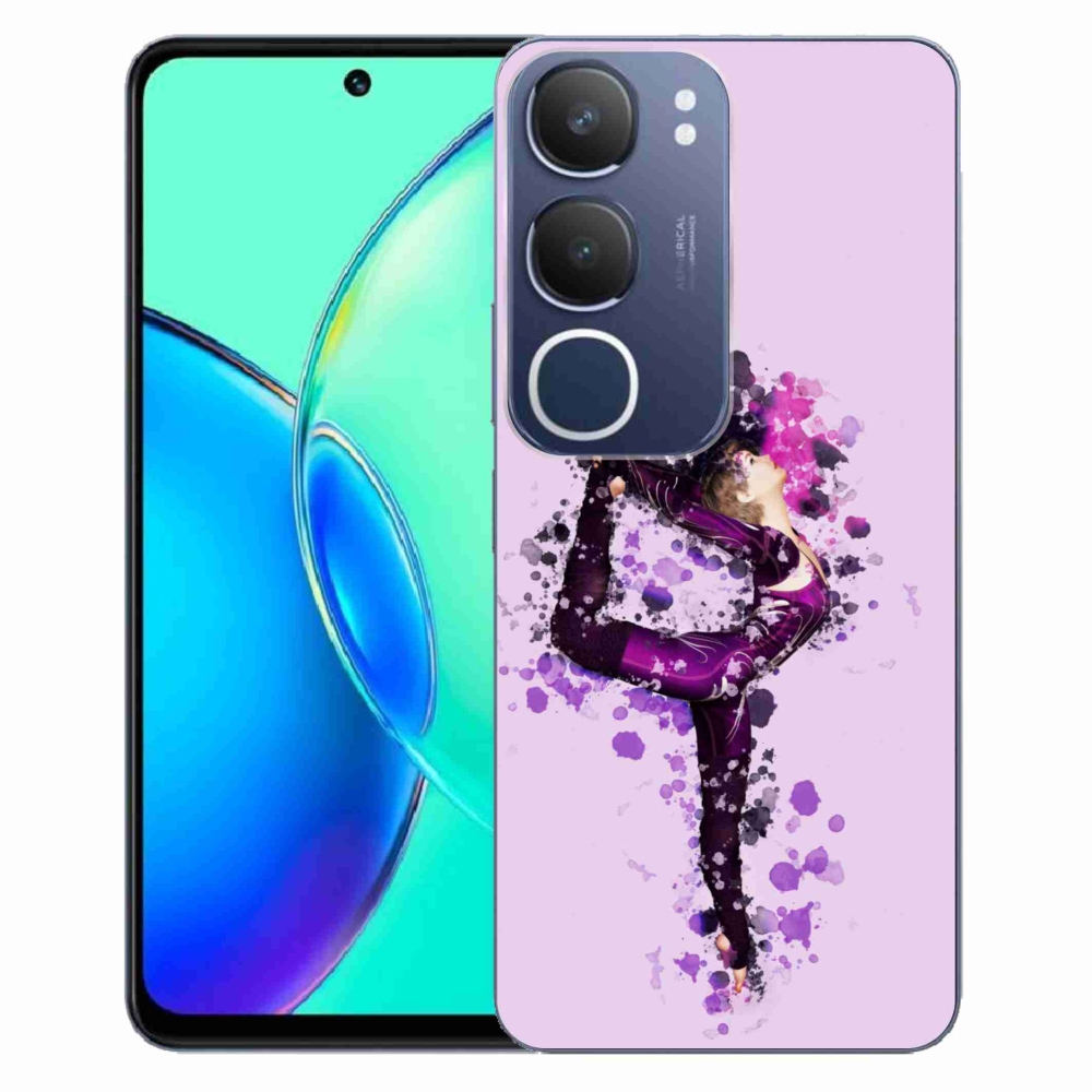 Gélový kryt mmCase na Vivo Y19s - baletka