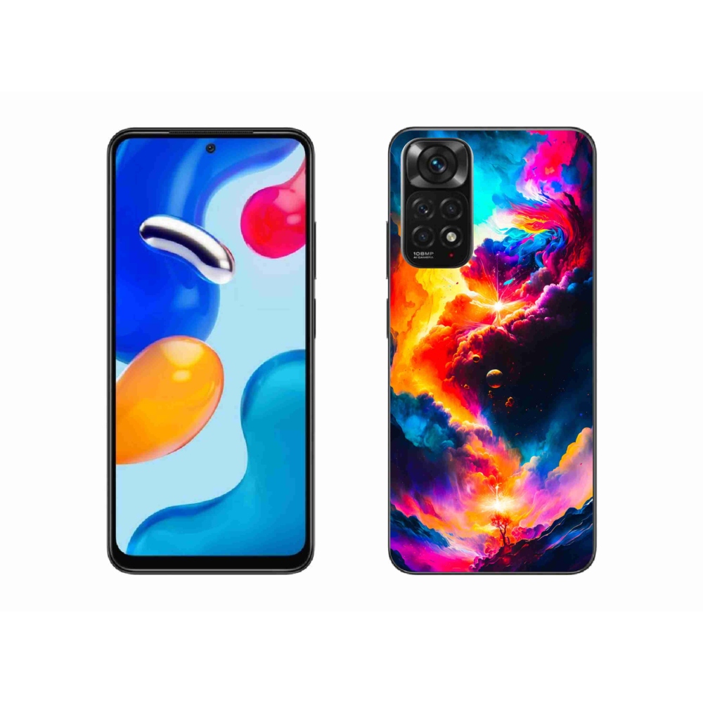 Gélový kryt mmCase na Xiaomi Redmi Note 11 4G - abstraktný motív