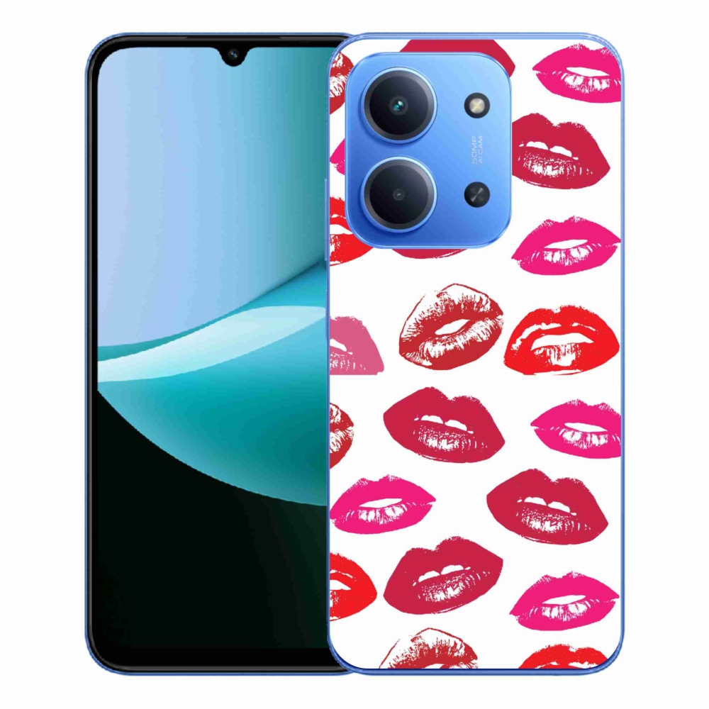 Gélový kryt mmCase na Xiaomi Redmi 15C 4G/5G (173mm) - pery