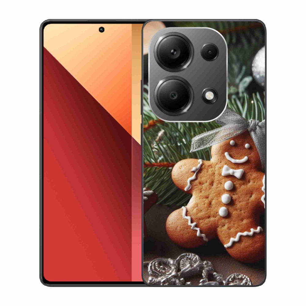 Gélový kryt mmCase na Xiaomi Redmi Note 13 Pro 4G/Poco M6 Pro - vianočný perníček