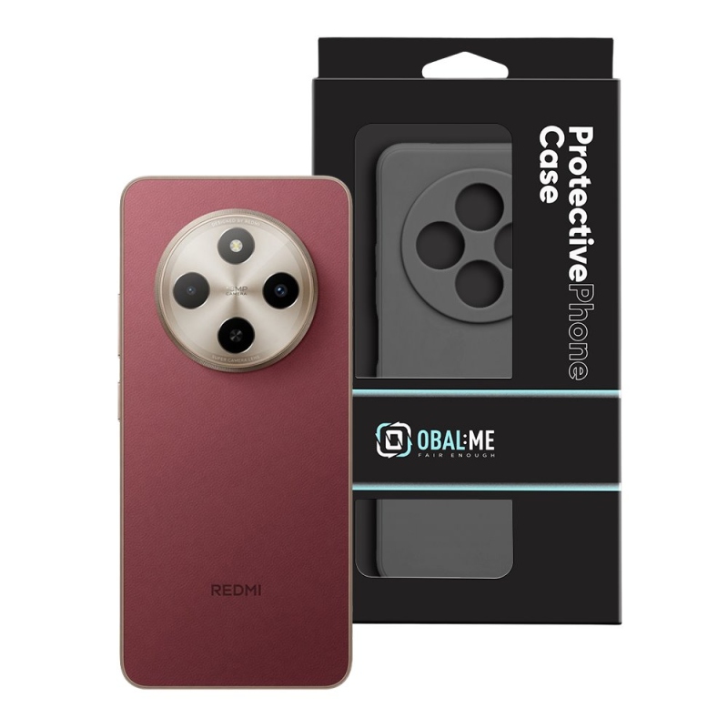 OBAL:ME Matný TPU obal pre Xiaomi Redmi 17C 4G, čierny