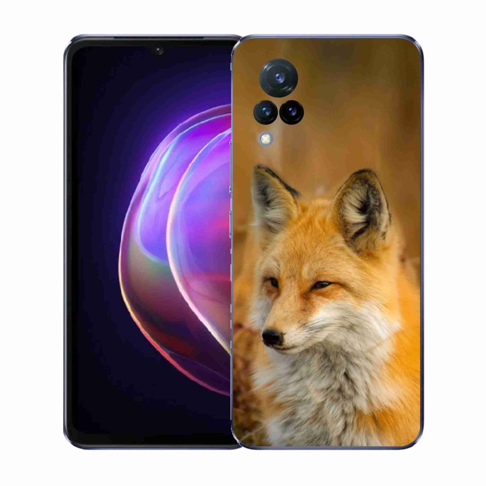 Gélový kryt mmCase na Vivo V21 4G/5G - líška
