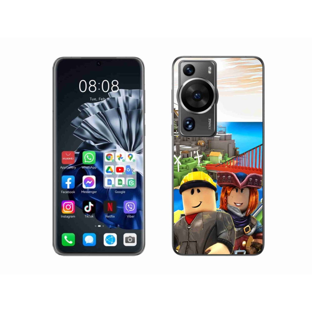 Gélový kryt mmCase na Huawei P60 Pro - roblox 1