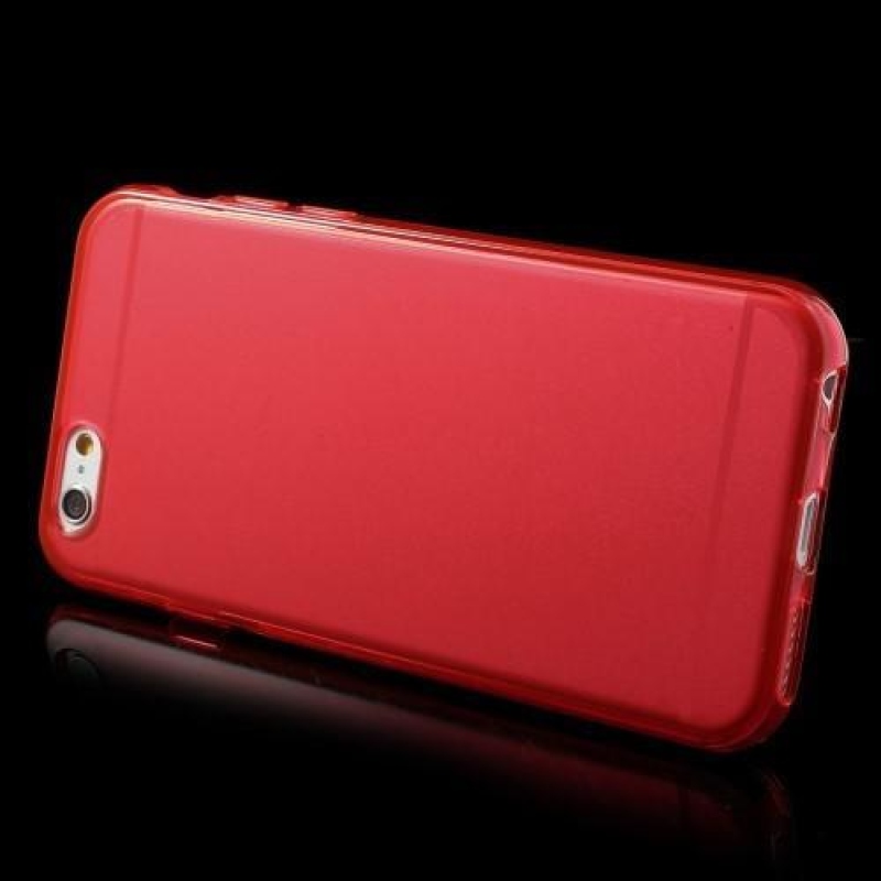 Gloss gélový obal na iPhone 6s Plus a 6 Plus - červený