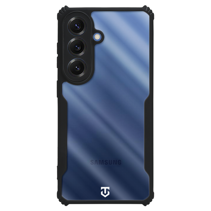 Taktický kryt Quantum Stealth pre Samsung Galaxy S26 Clear/Black