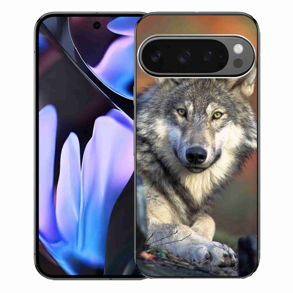 Gélový obal mmCase na Google Pixel 9 Pro XL - vlk