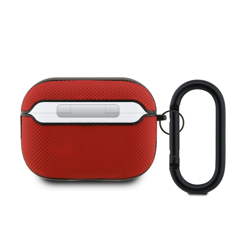 Lacoste Petit Pique Croc Logo Patch Case pre AirPods Pro 2 Red