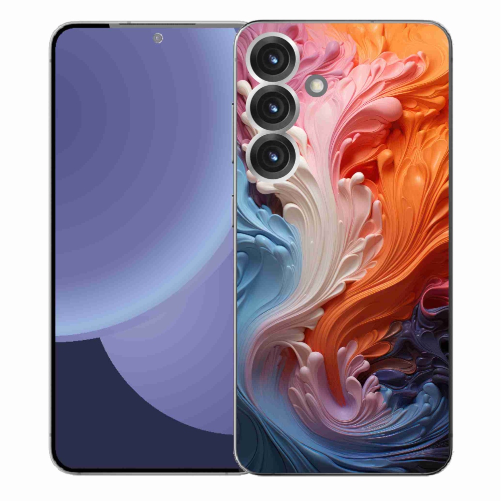 Gélový kryt mmCase na Samsung Galaxy S25+ - abstraktný motív 8