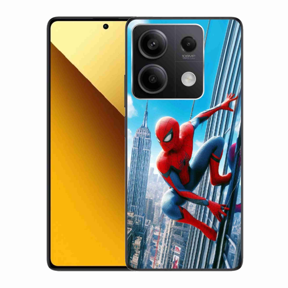 Gélový kryt mmCase na Xiaomi Redmi Note 13 5G - spiderman