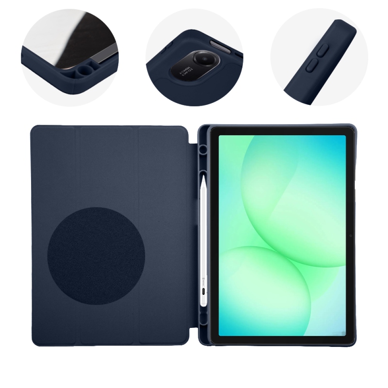 OBAL:ME SolidTab Púzdro pre Samsung Galaxy Tab A11+ tmavomodré