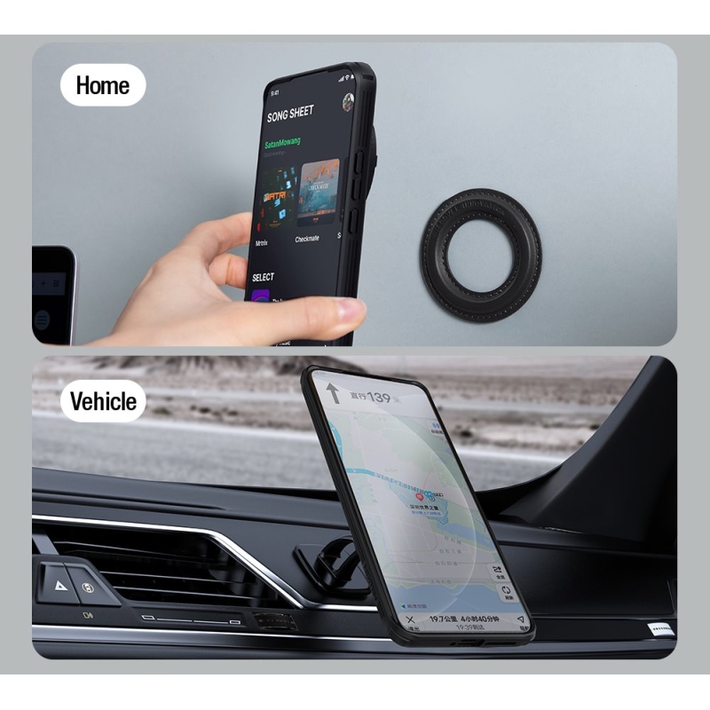 Nillkin CamShield Prop Magnetic Zadný Kryt pre Xiaomi 15 Ultra Black