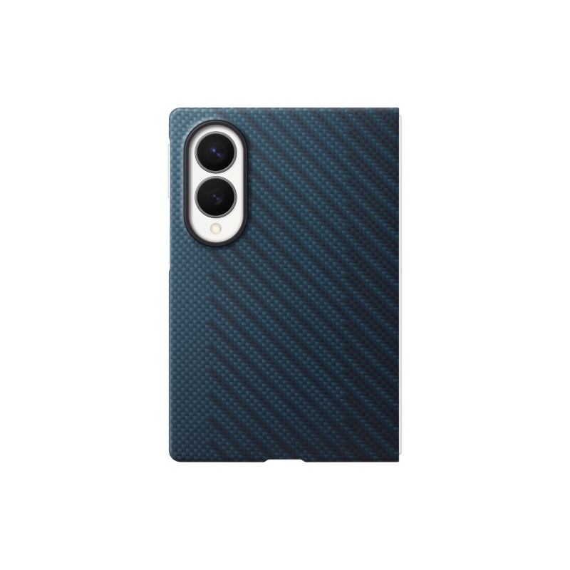EF-KF971SNE Samsung Carbon magnetický obal pre Galaxy Z Fold 8, modrý