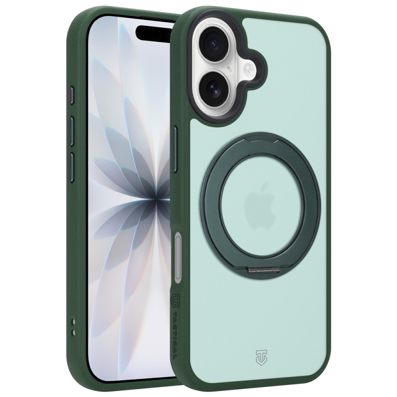 Tactical MagForce Hyperstand – puzdro pre Apple iPhone 17 v farbe Forest Green