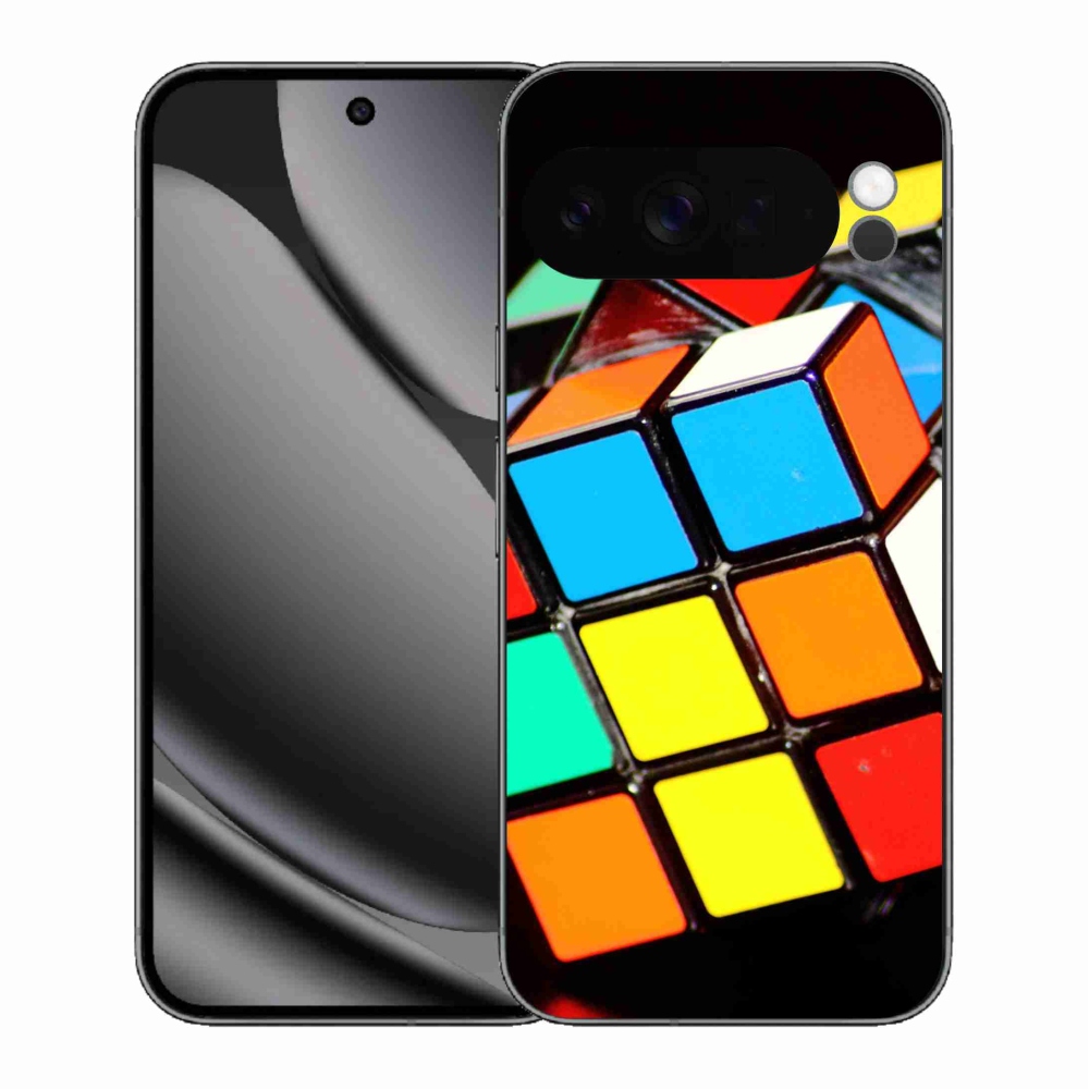 Gélový kryt mmCase na Google Pixel 10 Pro XL - rubikova kocka