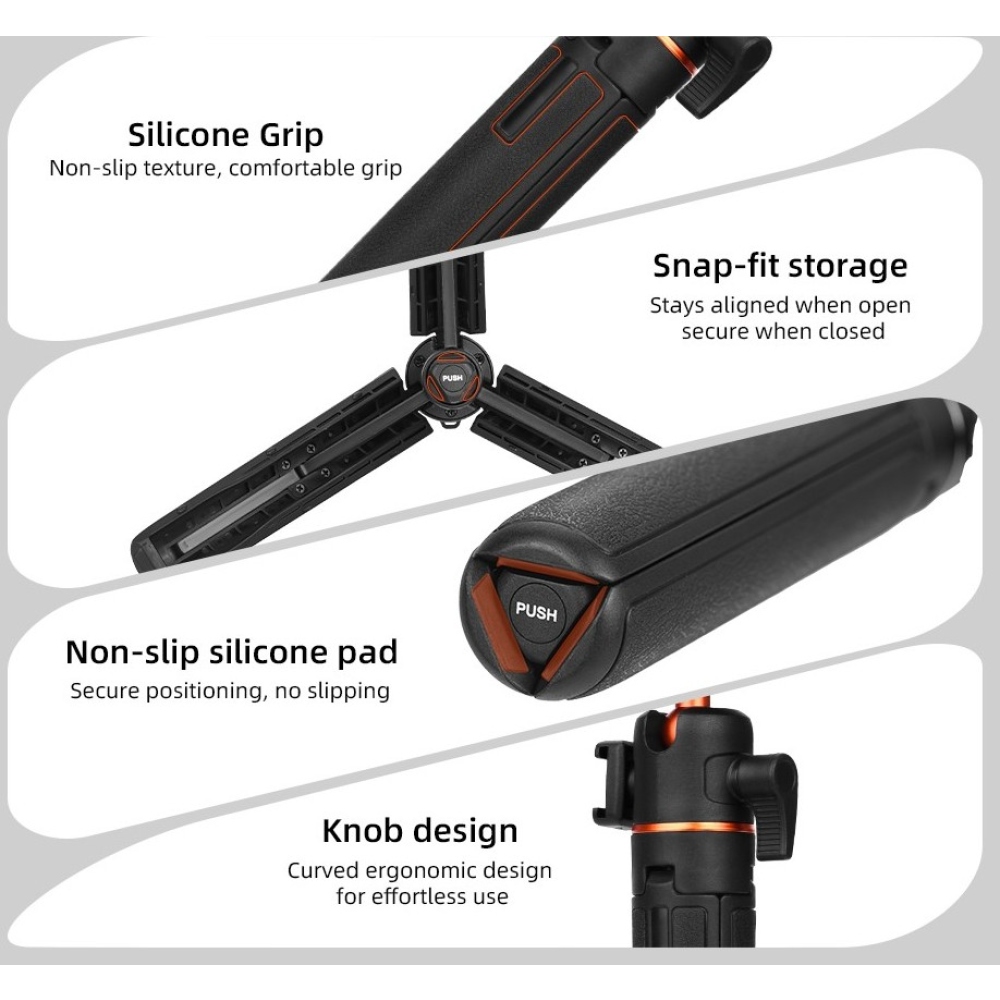 FLYMILE magnetická selfie tyč so statívom pre Insta360 Ace Pro, X5 a X3