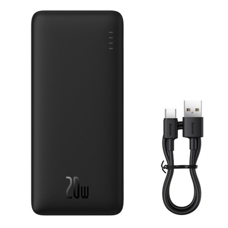 Baseus Airpow 20W rýchlonabíjacia powerbanka 10000mAh čierna