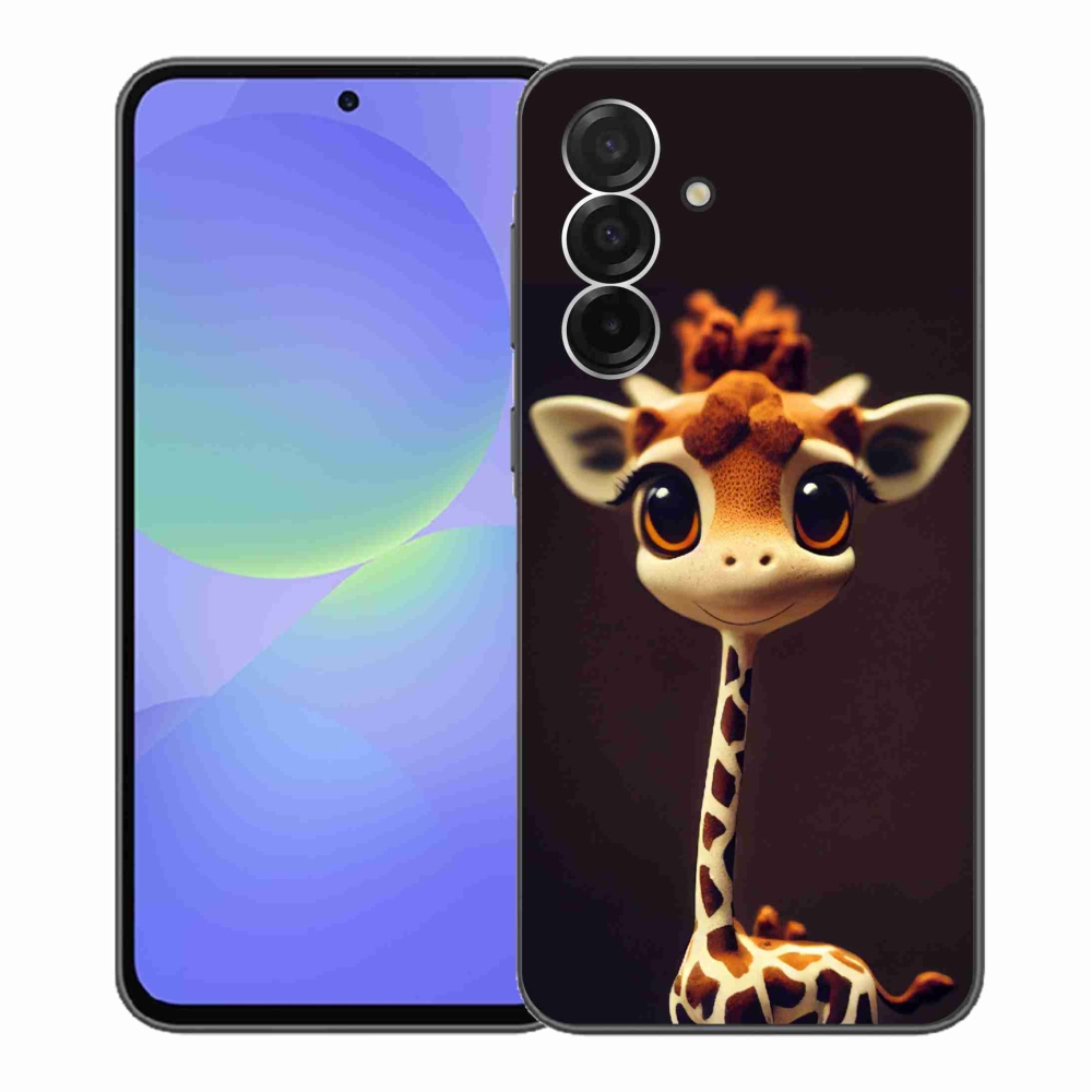Gélový kryt mmCase na Samsung Galaxy A36 5G - malá žirafa