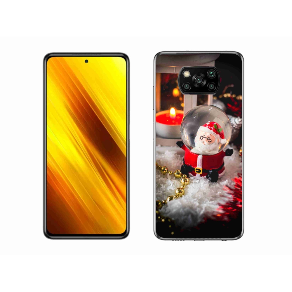Gélový kryt mmCase na Xiaomi Poco X3 - Santa Claus 1