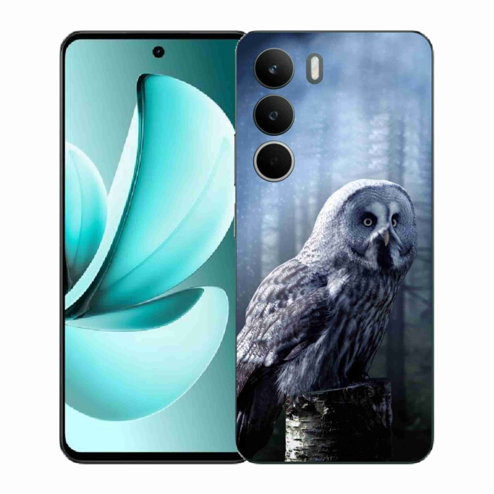 Gélový kryt mmCase na Realme C71 - sova