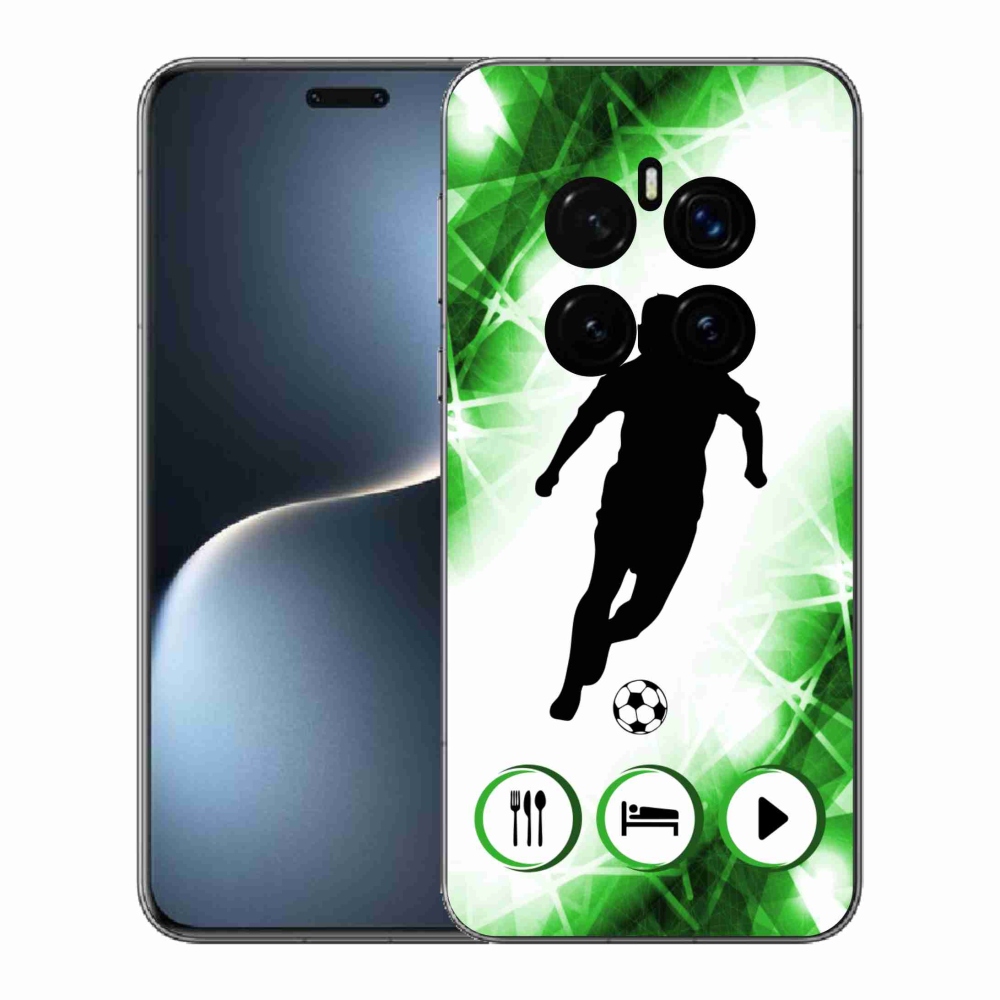 Gélový kryt mmCase na Honor Magic 7 Pro 5G - futbalista